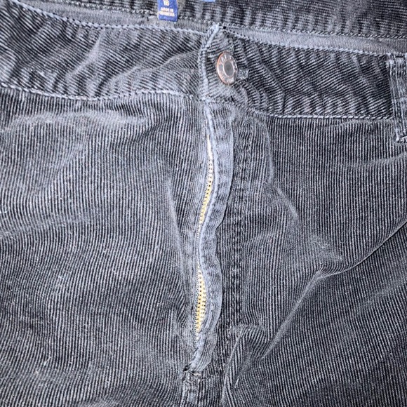Talbots Heritage Corduroy‎ Pants Women 18 High Rise Bootcut Black Minimalist - Picture 7 of 11